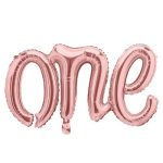 26″ Μπαλόνι φράση One rosegold