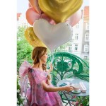 30″ Μπαλόνι Άσπρη Καρδιά funky - Image 2