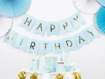 Διακοσμητικό banner γαλάζιο “Happy birthday” - Image 2