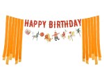 Γιρλάντα "Happy Birthday" Τσίρκο