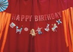 Γιρλάντα "Happy Birthday" Τσίρκο - Image 2