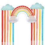 Κρεμαστά Διακοσμητικά Ουράνιο Τόξο Retro (3 τεμ)