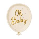 Χάρτινα πιάτα Oh Baby-6τμχ.