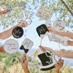Σετ Photo booth Props Γάμου με αυτοκόλλητα (13 τεμ) - Image 2