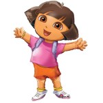 Μπαλόνι foil Ντόρα η μικρή εξερευνήτρια- Dora the explorer