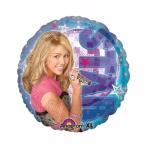 Μπαλόνι hannah montana στρογγυλό 40εκ